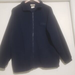 Northern Reflections‎ Navy Fleece Sweatshirt Womens L   Full Zip